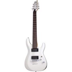 Guitarra C-7 Deluxe - Blanco Satinado