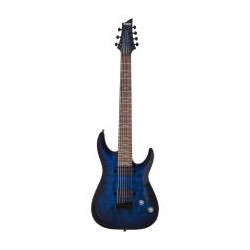 Guitarra Omen Elite-7 - See- Thru Blue Burst (STBB)