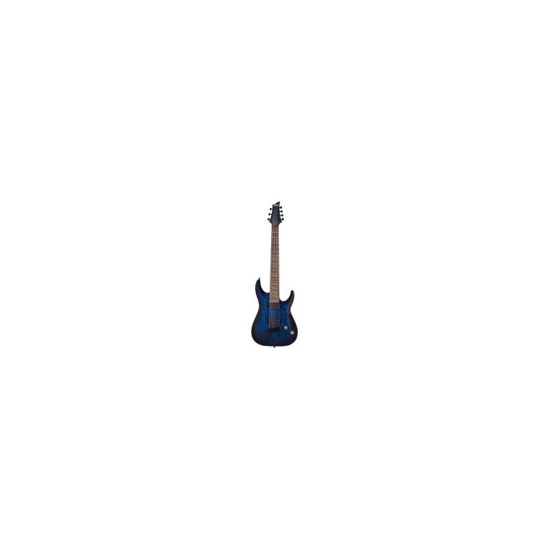 Guitarra Omen Elite-7 - See- Thru Blue Burst (STBB)