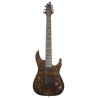 Guitarra Omen Elite-7 - See- Thru Blue Burst (STBB)