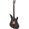 Guitarra Modelo Synyster Custom-S Blg - Negro Con Rayas Doradas