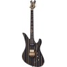 Guitarra Modelo Synyster Custom-S Blg - Negro Con Rayas Doradas