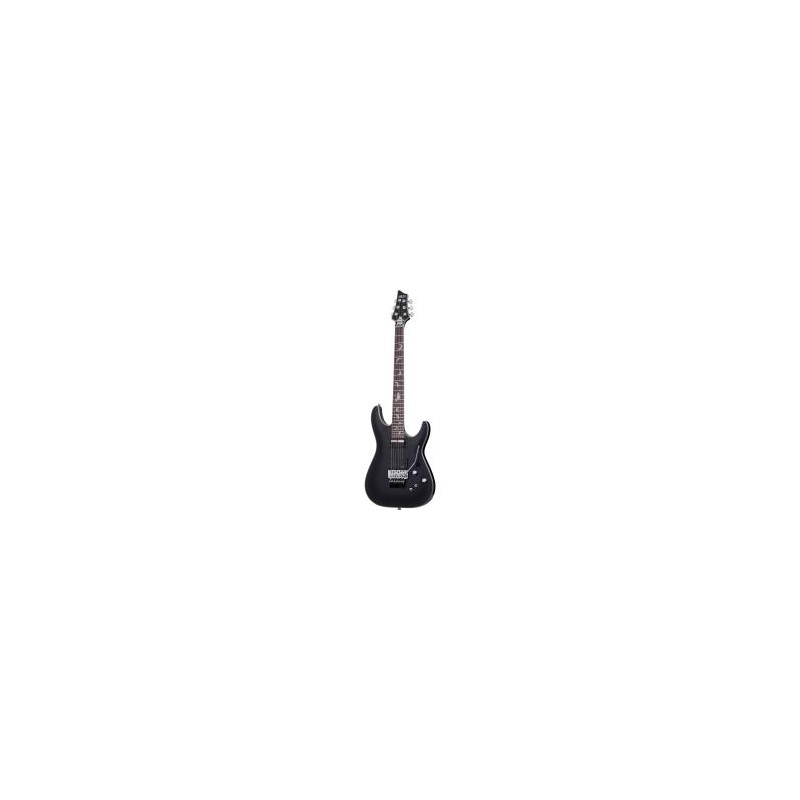 Guitarra Modelo Damien Platin 6 Fr S Sbk - Negro Satinado