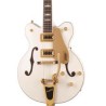 Guitarra G5422TG Electromatic Classic Hollow Body Double-Cut con Bigsby y maquinaria dorada - Snowcrest White