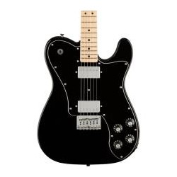 Guitarra Affinity Series Telecaster Deluxe, Maple Fingerboard, Black Pickguard - Black