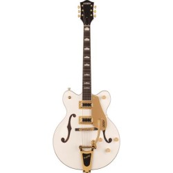 Guitarra G5422TG Electromatic Classic Hollow Body Double-Cut con Bigsby y maquinaria dorada - Snowcrest White