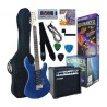 Guitarra Paquete de , amplificador y accesorios,single x1 color Azul metalico