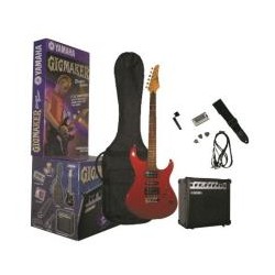 Guitarra Paquete de Guitarra Eléctrica Yamaha Color Rojo