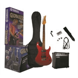 Guitarra Paquete de Guitarra Eléctrica Yamaha Color Rojo