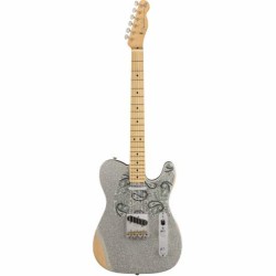 Guitarra Brad Paisley Road Worn Telecaster - Silver Sparkle