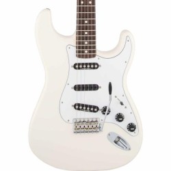 Guitarra Ritchie Blackmore Stratocaster Scalloped Rosewood Fingerboard Olympic White