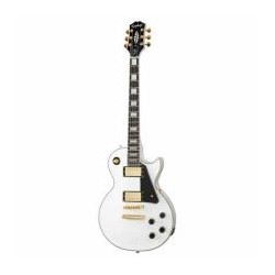 Guitarra Les Paul Custom Electric Guitar - Alpine White Con Premium Gig Bag