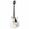Guitarra Les Paul Custom Electric Guitar - Alpine White Con Premium Gig Bag