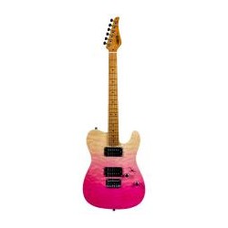 Guitarra ELÉCTRICA JET GUITARS JT450, Transparent Pink