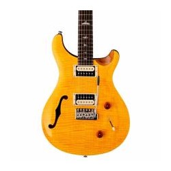 Guitarra SE Custom 22 Semi-Hollow, Santana Yellow - Con Gig Bag