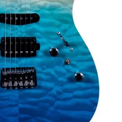 Guitarra JET GUITARS JS-1000, Transparent Blue